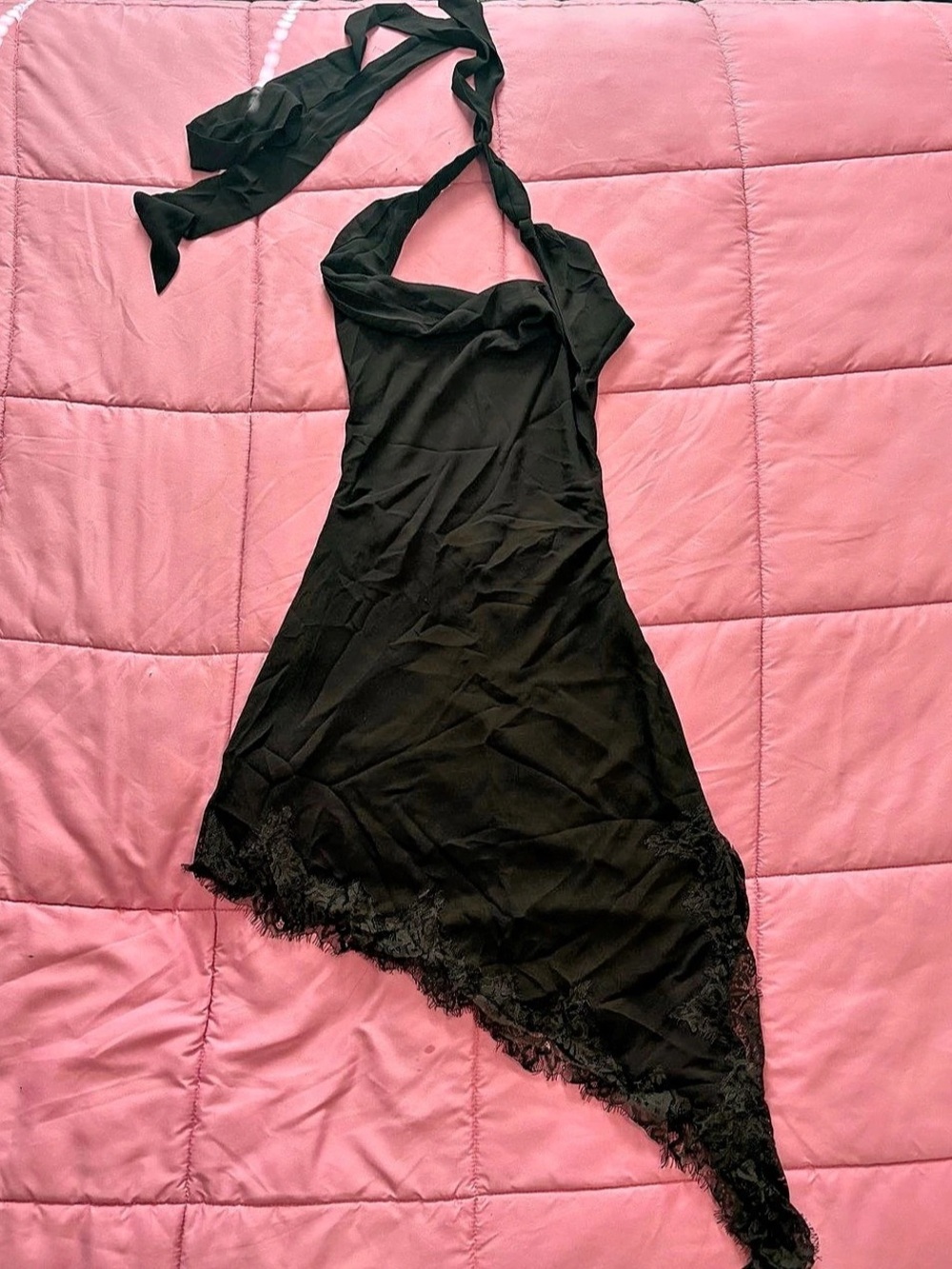 Fashion Nova Asymmetrical Mini Dress